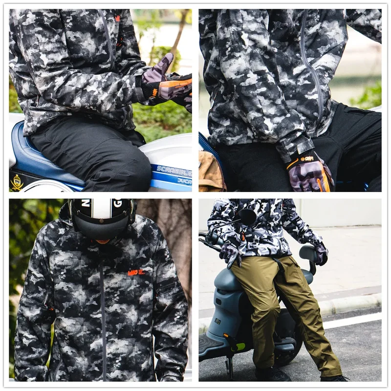 Motorcycle Jackets Mens Casual Moto Riding Jacket Coats Summer Breathable Mesh Waterproof Motocross Racing Jacket