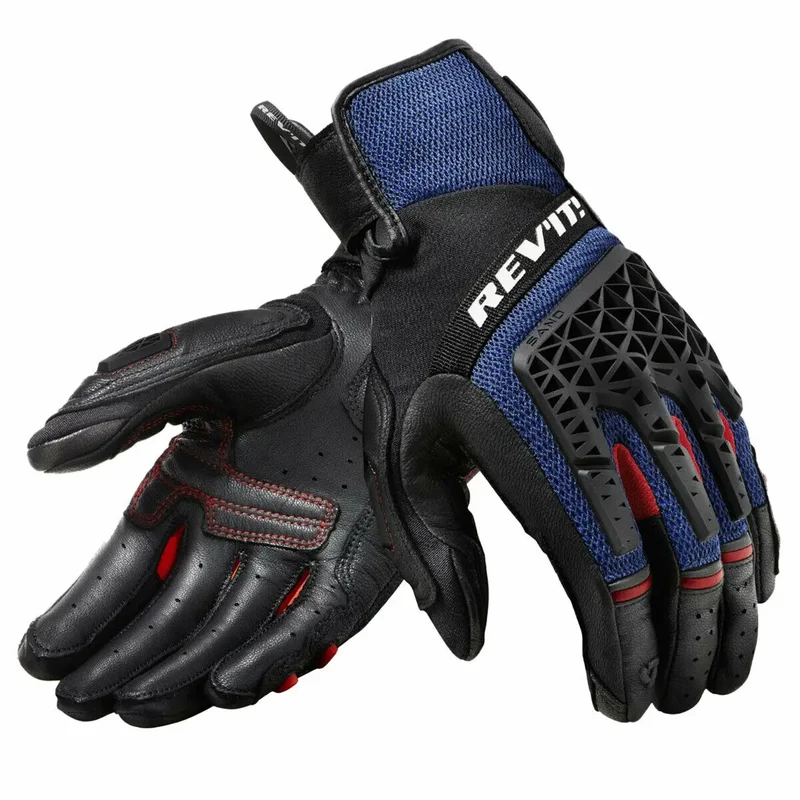 2022 Breathable Revit Sand 4 Glove Motorcycle Cycling Riding Racing Motorbike Leather Gloves Motocross MX ATV Guantes