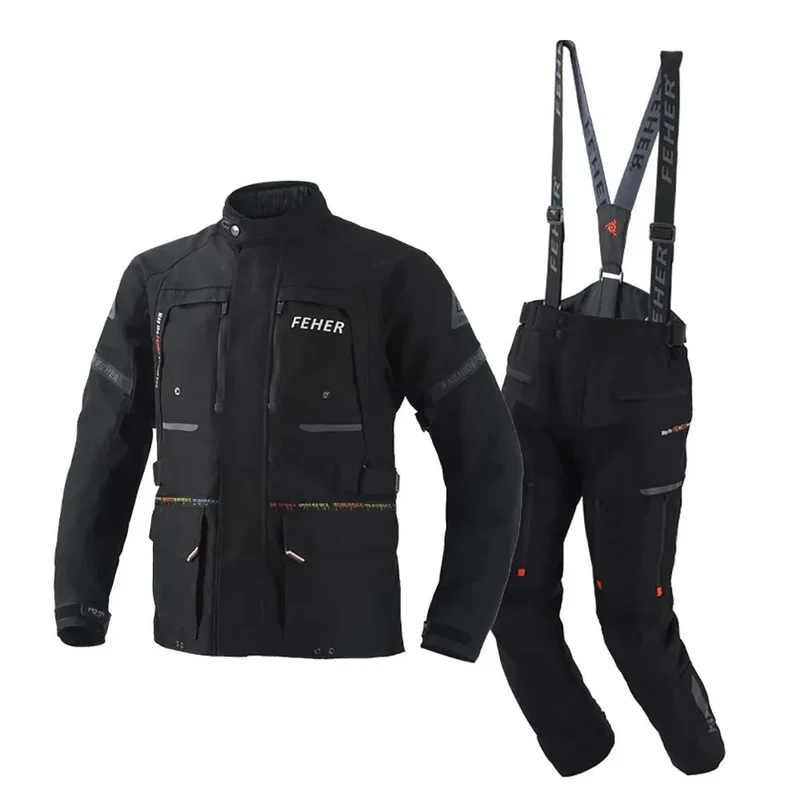 Motorbike Jacket Off-Road Riding Motorcycle Windproof Jacket Mountain Bike Cycling Fall Protection Kit Rally Suit Anti-fall