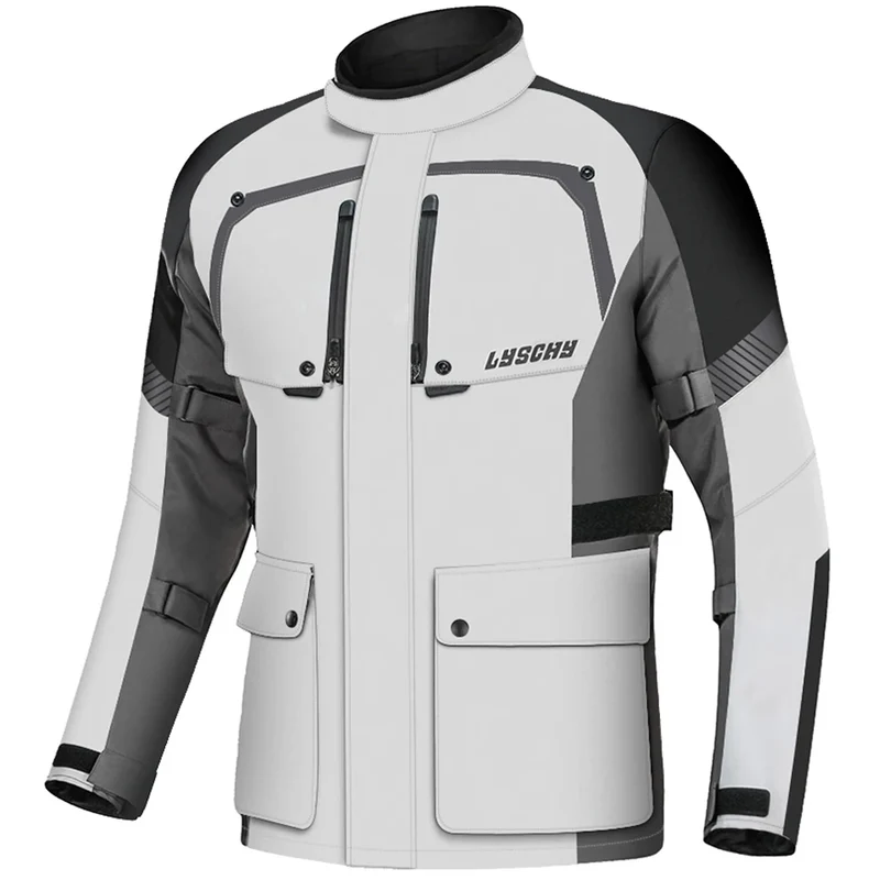 New Motorcycle Jacket Pants Suit Cold-proof Waterproof Winter Men Motorbike Riding Moto Jacket Protective Gear Armor Clothing