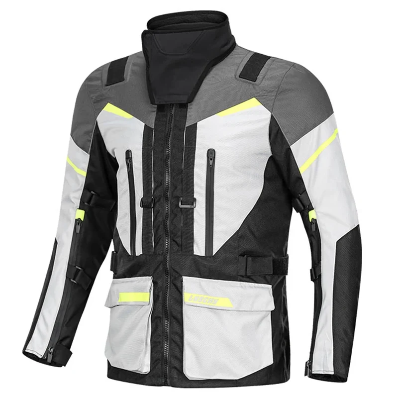 Motorcycle Jacket Pants Suit Autumn Winter Waterproof Cold-proof Motorbike Riding Moto Jacket Touring CE Protective Gear