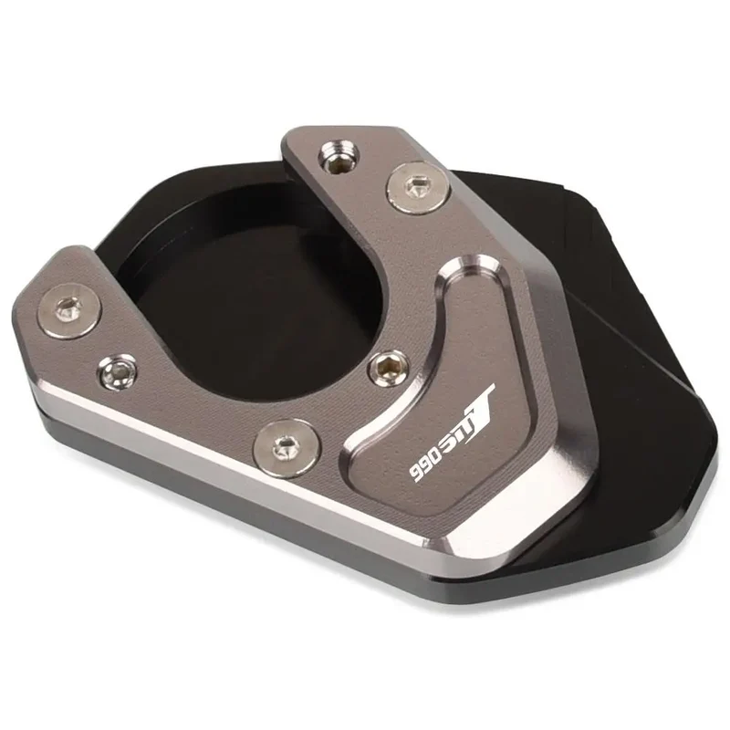 2023 Motorbike Aluminium Accessories Kickstand Plate Pad Side Stand Enlarge For KTM 990 SMT 990SMT 2009 2010 2011 2012 2013