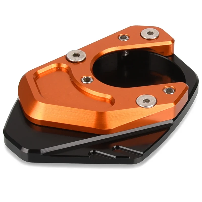 2023 Motorbike Aluminium Accessories Kickstand Plate Pad Side Stand Enlarge For KTM 990 SMT 990SMT 2009 2010 2011 2012 2013