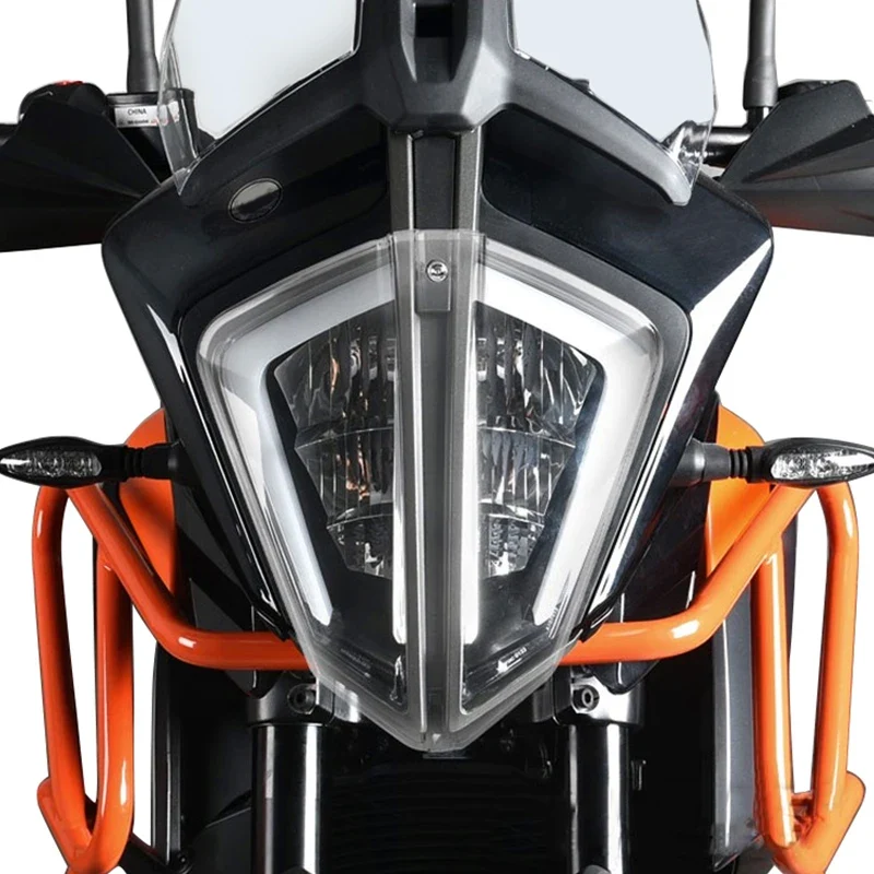 Headlight Head Lamp Light Grille Guard Cover Protector For KTM 390 790 890 ADVENTURE ADV 2019 2020 2021 2022
