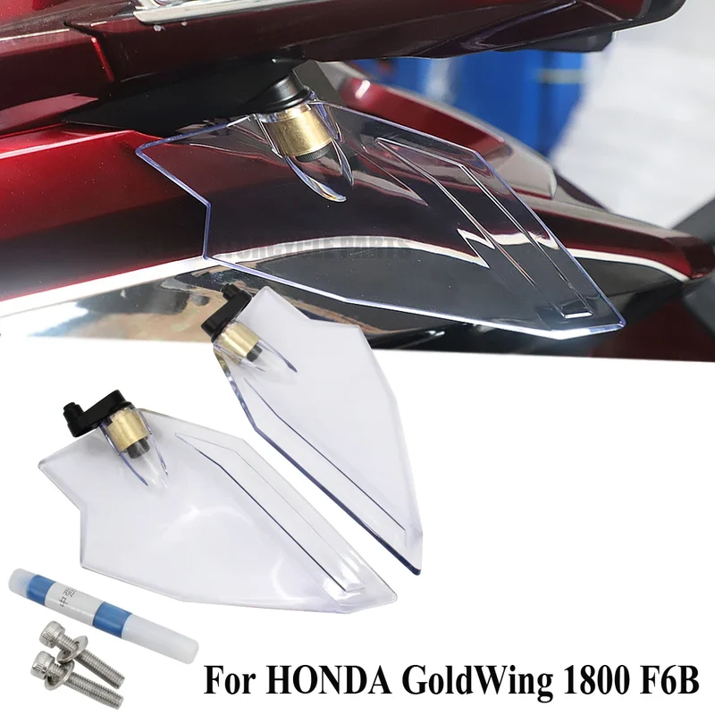 Adjustable Upper Air Deflectors Motorcycle Accessories For HONDA Gold Wing GL1800 2018 2019 2020 2021 2022 F6B