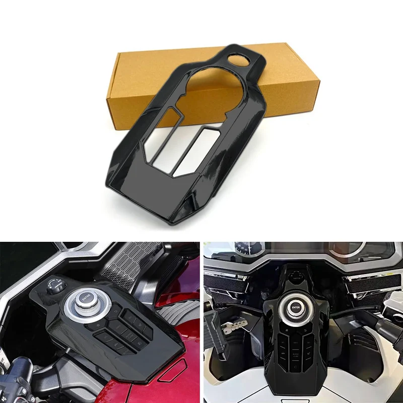 For Honda Goldwing GL1800 Motorcycle Front Rear Engine Black Chrome Decoration Cover Accessories Fit Gold Wing GL 1800 2018-2023