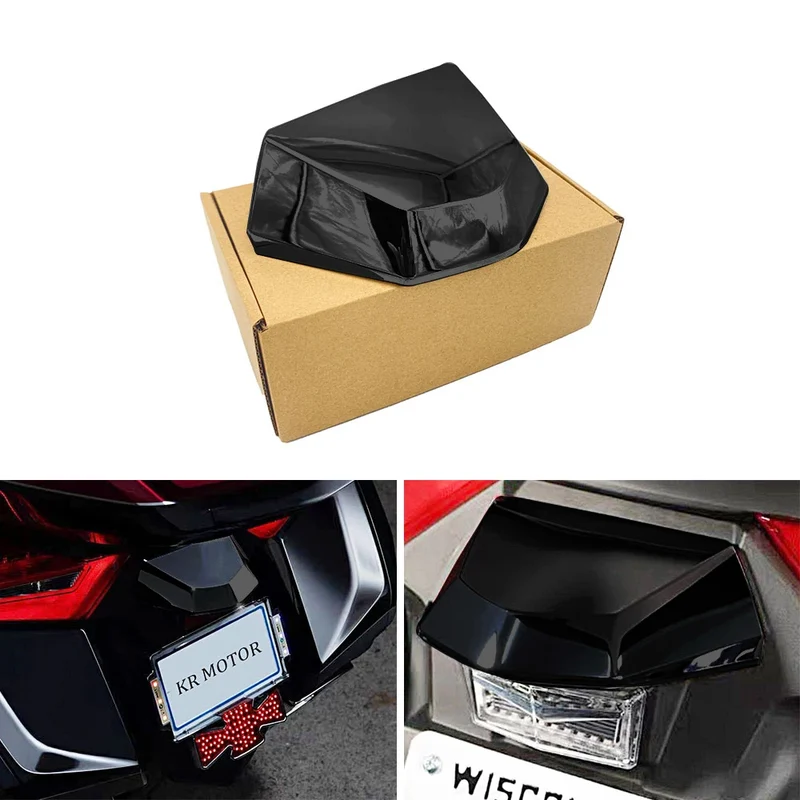 For Honda Goldwing GL1800 Motorcycle Front Rear Engine Black Chrome Decoration Cover Accessories Fit Gold Wing GL 1800 2018-2023