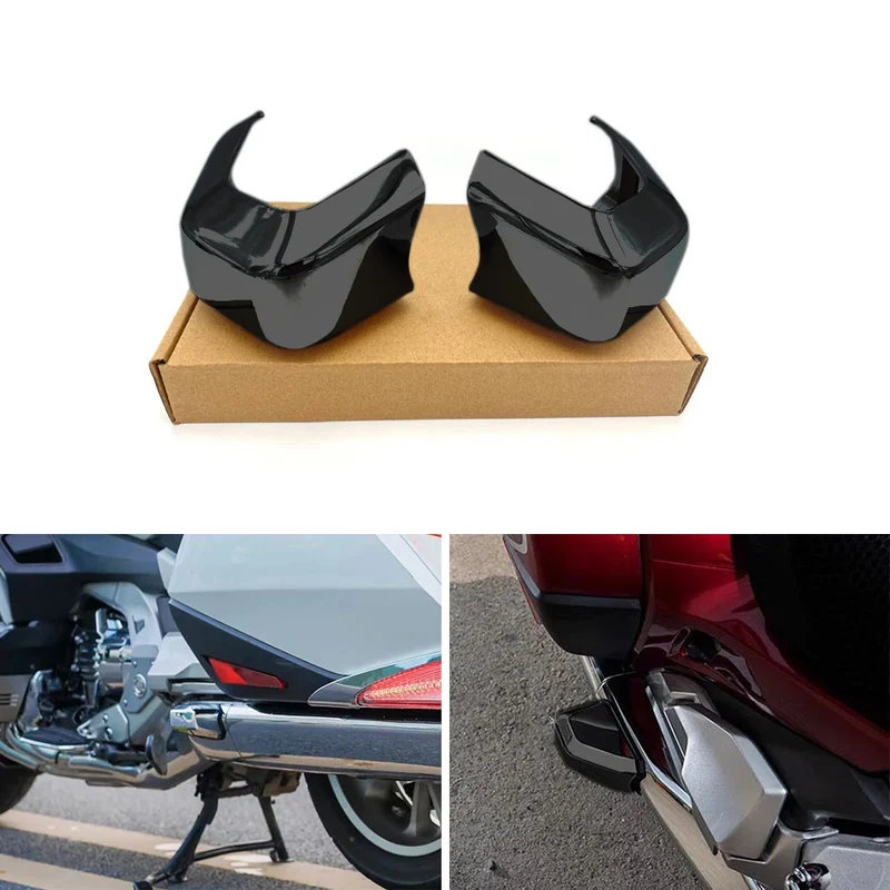 For Honda Goldwing GL1800 Motorcycle Front Rear Engine Black Chrome Decoration Cover Accessories Fit Gold Wing GL 1800 2018-2023