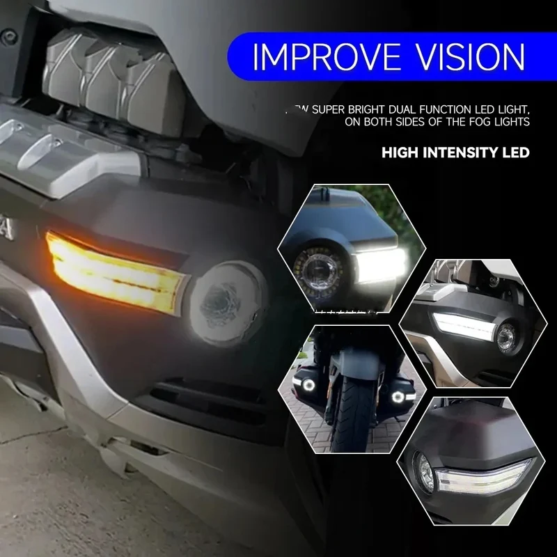 Goldwing Accessories For Honda Goldwing Gold Wing GL1800 Tour 2018-2023 2022 2021 Lighting kit Light kits Goldwing 1800 Parts