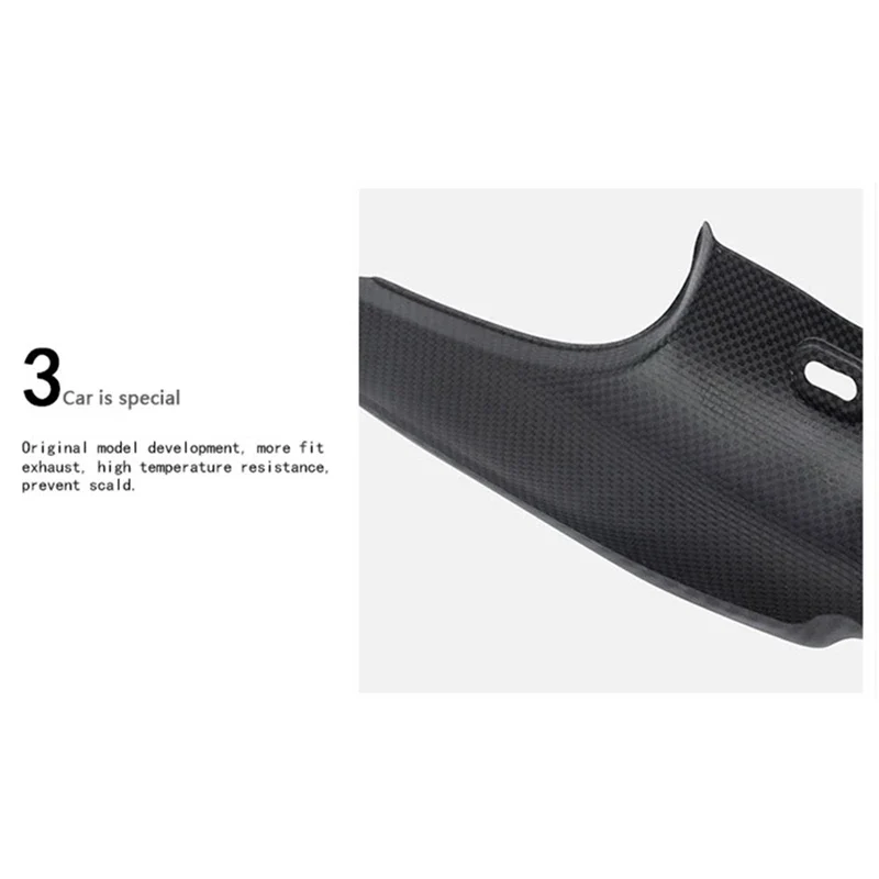 Motorcycle Exhaust Muffler Pipe Heat Shield Cover Guard Anti-Scalding Cover For BMW R1200GS 2013-2018 R1250GS 2019-2023