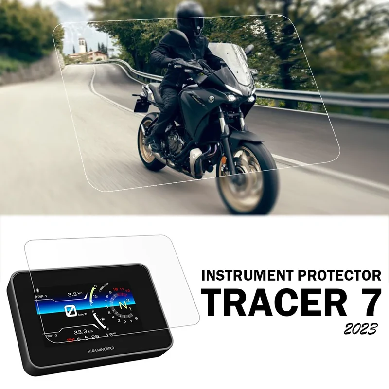 2023 Tracer 7 Tracer7 GT NEW Accessories For Yamaha Tracer 7 / GT Dashboard Screen Protector Film Instrument Protective Films