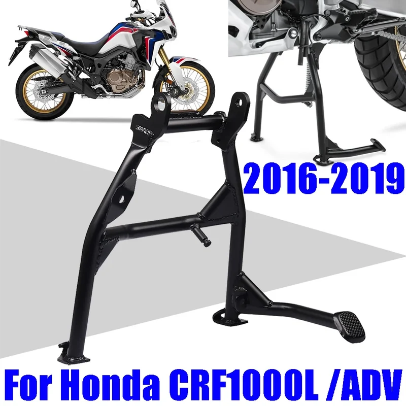 Motorcycle Middle Kickstand Centerstand Centre Parking Holder Support For Honda CRF1000L Africa Twin Adventure CRF 1000 L ADV