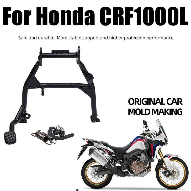 Motorcycle Middle Kickstand Centerstand Centre Parking Holder Support For Honda CRF1000L Africa Twin Adventure CRF 1000 L ADV