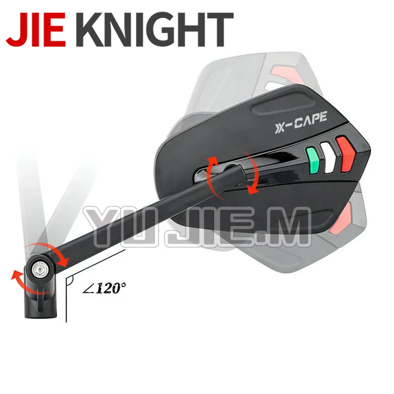 For Moto Morini XCape X-CAPE 650 Corsaro Granpasso 1200 Motorcycle mirror CNC side Rearview