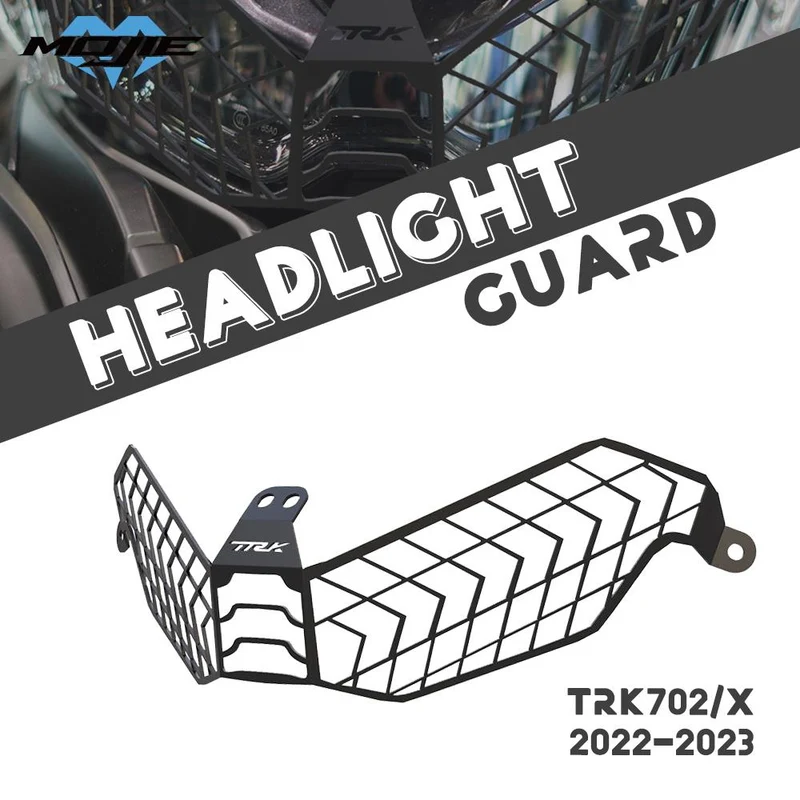For BENELLI TRK702 TRK 702 TRK702X TRK 702X TRK 702 X 702X Headlight Protector Grille Light Cover Protective Guard 2022-2023