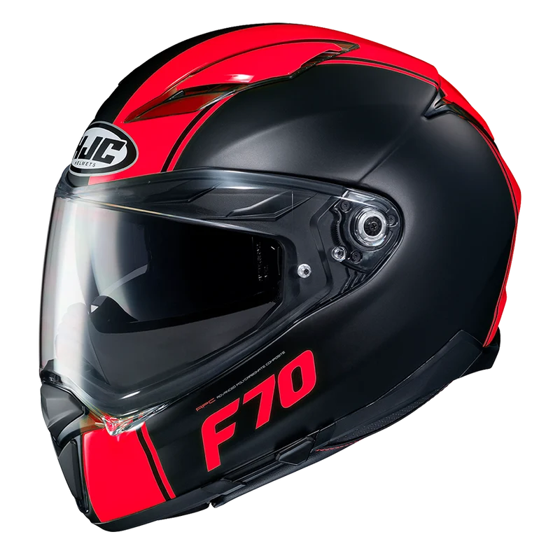 HJC F70-Mago model motorcycle helmet MC1SF size S-L (custom sizes) fiberglass, motorcycle