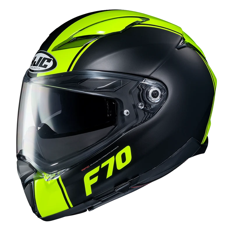 HJC F70-Mago model motorcycle helmet MC1SF size S-L (custom sizes) fiberglass, motorcycle