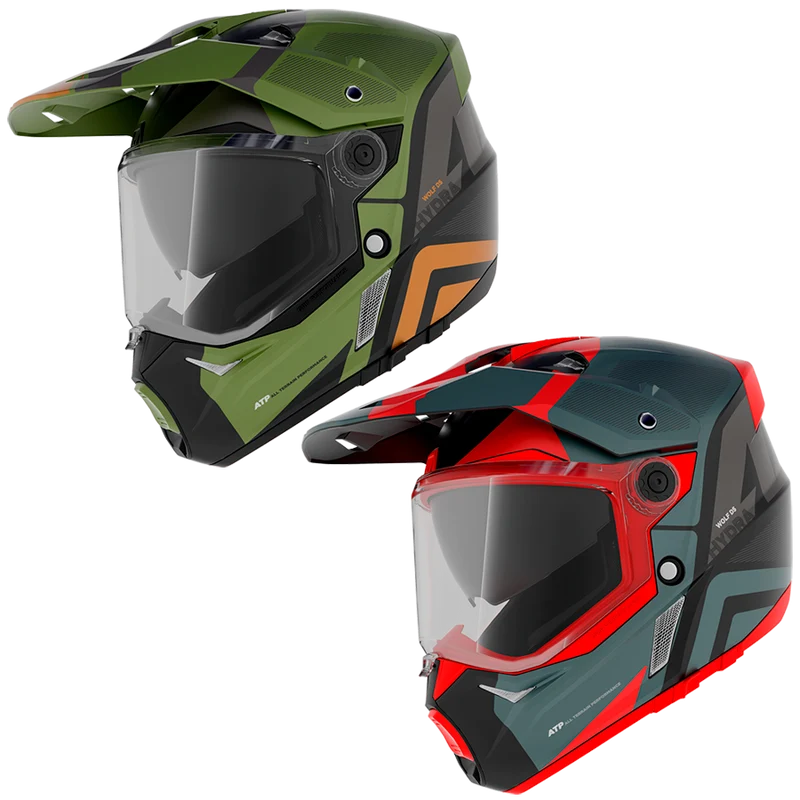 Axxis 42597711 Helmet Biker off-road unisex Model Wolf DS Hydra Size S a XL motocross trial Motorcycle