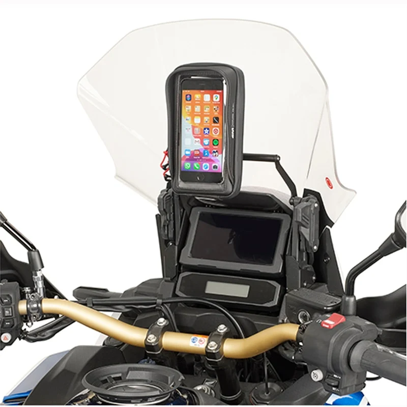 Givi S958B-bag/Case/smartphone holder for motorcycle handles, bicycle universal 97X189MM