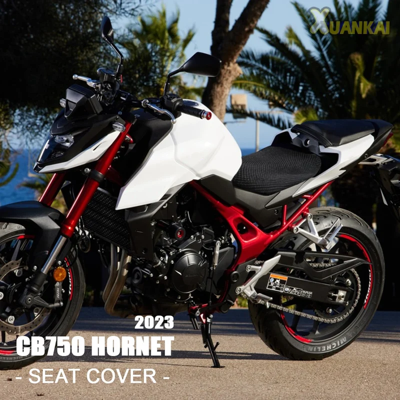 For Honda CB 750 Hornet CB750 Hornet 2023 New Motorcycle Accessories Seat Cover 3D Honeycomb Mesh Seat Cushion Protector