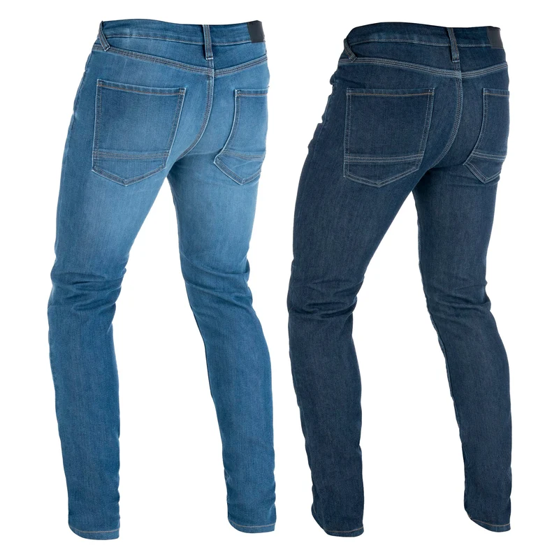 Oxford DM22910-denim jeans biker male/male slim cut indigo blue or worn size 30 to 40 motorcycle (waist measurements)