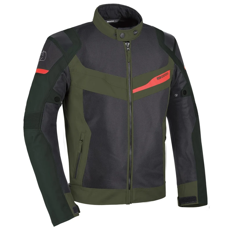 Oxford TM21120 Dakar men summer biker jacket with removable lining and waterproof sizes 3XL camouflage gray/silver/blue or green