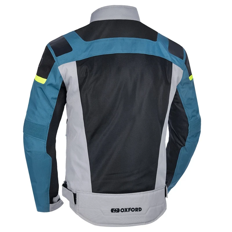 Oxford TM21120 Dakar men summer biker jacket with removable lining and waterproof sizes 3XL camouflage gray/silver/blue or green