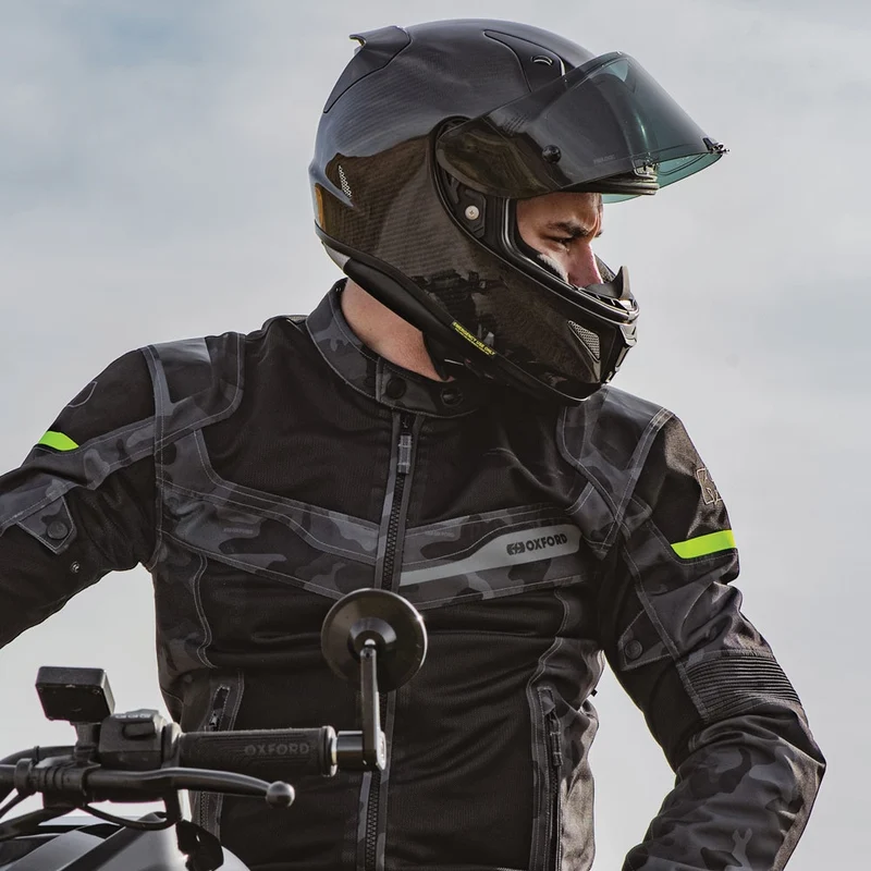 Oxford TM21120 Dakar men summer biker jacket with removable lining and waterproof sizes 3XL camouflage gray/silver/blue or green