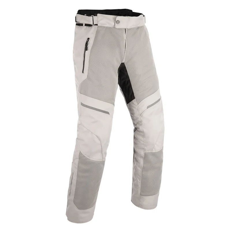 Oxford TM209302 Men/Male Summer Biker Pants, Aizona 1.o Model Arctic White or Black Size S to XXL Motorcycle