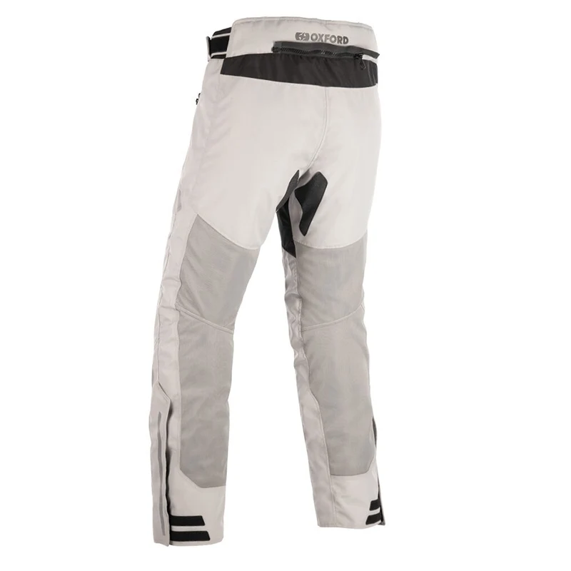 Oxford TM209302 Men/Male Summer Biker Pants, Aizona 1.o Model Arctic White or Black Size S to XXL Motorcycle