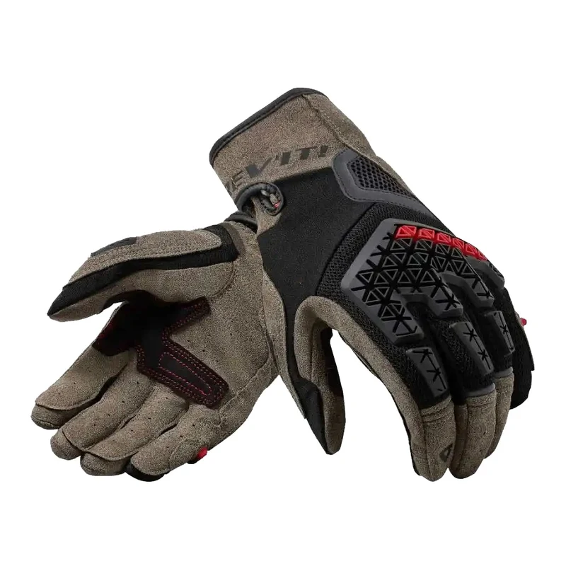 Revit Mangrove Gloves Mesh Textile Genuine Leather Motorcycle Motocross Raing Riding Touch Screen