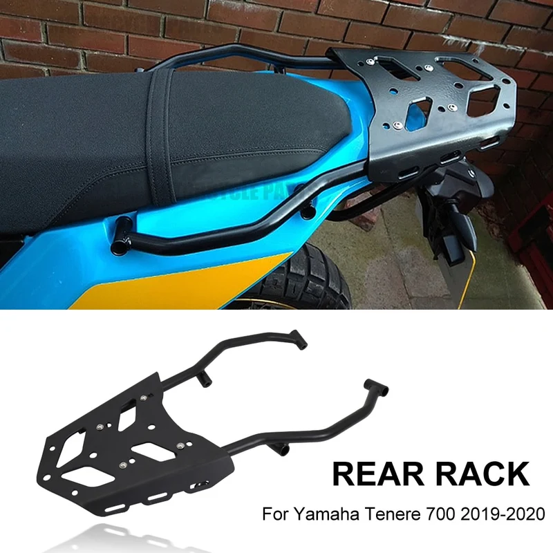 NEW Motorcycle Accessories Top Case Rear Rack Carrier For Yamaha Tenere 700 Tenere700 XTZ700 2021 2020 2019 Rear Luggage Rack