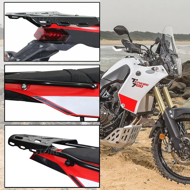 NEW Motorcycle Accessories Top Case Rear Rack Carrier For Yamaha Tenere 700 Tenere700 XTZ700 2021 2020 2019 Rear Luggage Rack