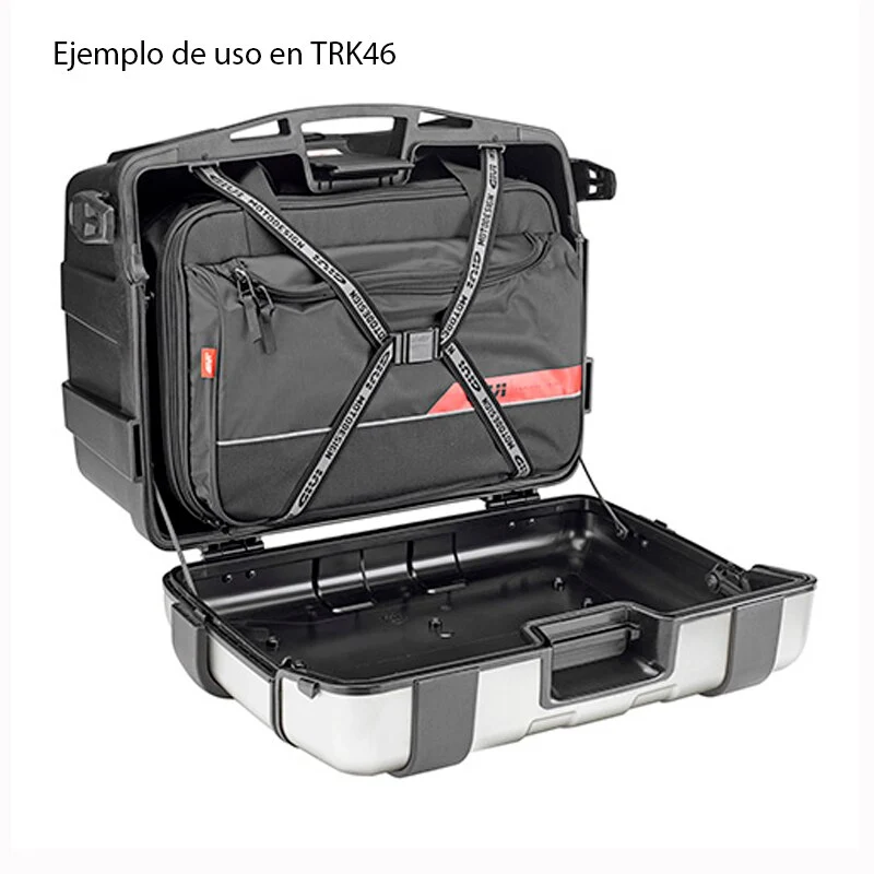 Givi T484C-Interior trunk bag and side suitcase moto TRK33, TRK35 and TRK46, black motorcycle