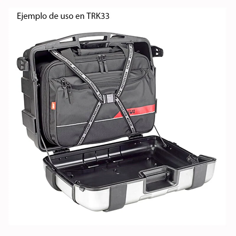 Givi T484C-Interior trunk bag and side suitcase moto TRK33, TRK35 and TRK46, black motorcycle