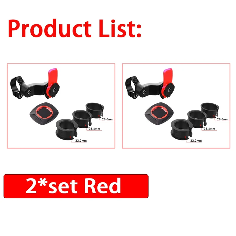 Bike Phone Holder Motorcycle Bicycle Cellphone Stand MTB Bike Handlebar Smartphone Holder Adjustable Support Bicycle Accessies
