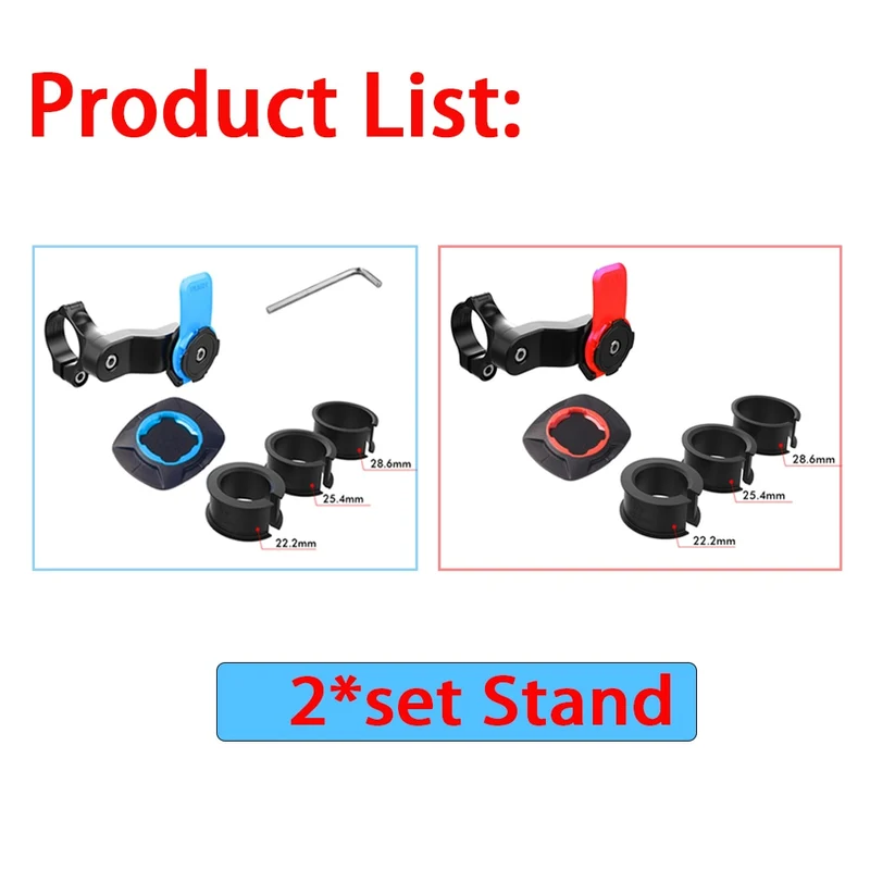 Bike Phone Holder Motorcycle Bicycle Cellphone Stand MTB Bike Handlebar Smartphone Holder Adjustable Support Bicycle Accessies