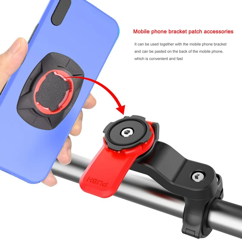 Bike Phone Holder Motorcycle Bicycle Cellphone Stand MTB Bike Handlebar Smartphone Holder Adjustable Support Bicycle Accessies