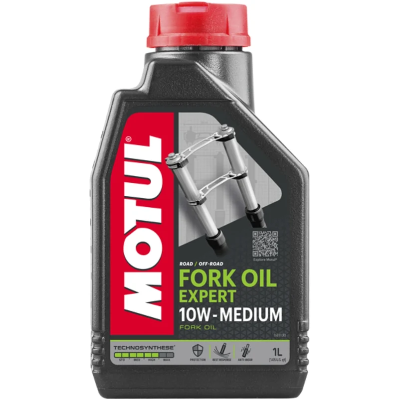 Motul 105930-Oil hydraulic fluid for motorcycle telescopic Fork Fork Fork Fork Oil Expert Medium 10w 1l
