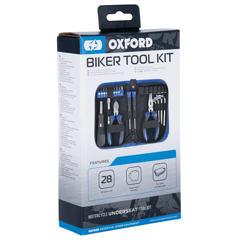 Oxford OX771-motorcycle, motorcycle, blue and black emergency tools Kit, Motor