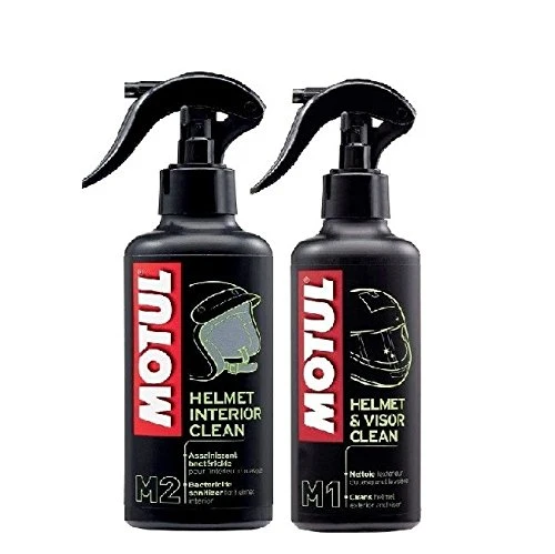 MOTUL Pack + economical cleaning helmets MC Care M1 Helmet & Vision Clean 250ml M2 Helmet Interior Clean 250ml