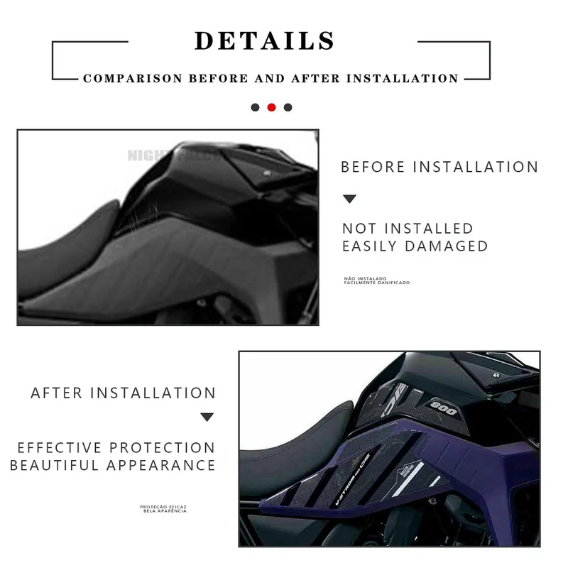 v strom 800 de 2023 Motorcycle 3D Epoxy Resin Sticker protection decal stickers kit For Suzuki V-STROM 800DE V-Strom 800 DE 2023