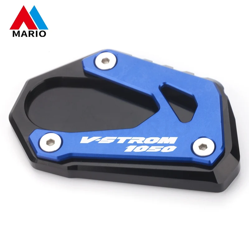Motorcycle Foot Side Stand Enlarger Extension Kickstand Pad Plate Anti-slip For Suzuki V-Strom 1000 1050 VSTROM V Strom 1050XT