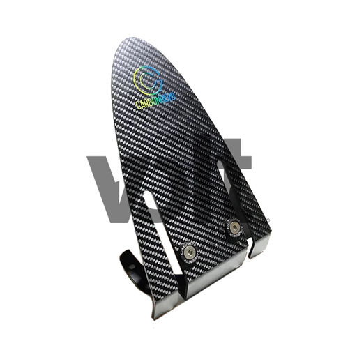 Carbon Revo Garde Boue Arrière V2 Rallongé (rondelles Noires) - Dualtron 1/2