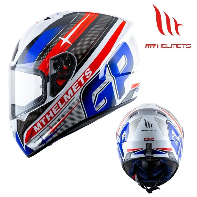 Unisex Retro Helmet MT Stinger Off-road Motorcycle Helmet Riding Full Face Helmet Motocross Helmet Capacete De Moto