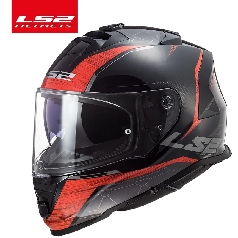 Original LS2 FF800 motorcycle helmet ls2 STORM full face Helmet kaciga casco moto capacete with fog-free system
