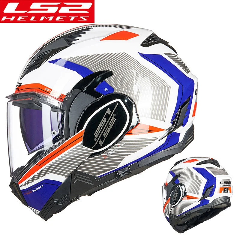 capacete de motocicleta LS2 Valiant 2 motorcycle helmet 180 degrees back somersault helmets ls2 ff900 casco moto casque