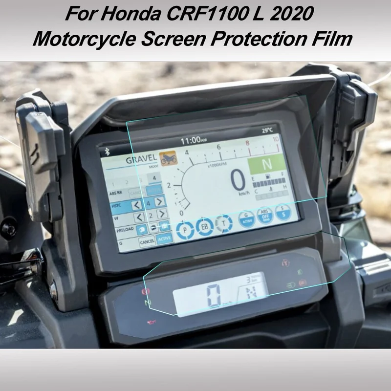 Cluster Scratch Protection Film Instrument Dashboard Cover Guard TPU for Honda crf1100l CRF1100 L CRF 1100L africa twin 2020