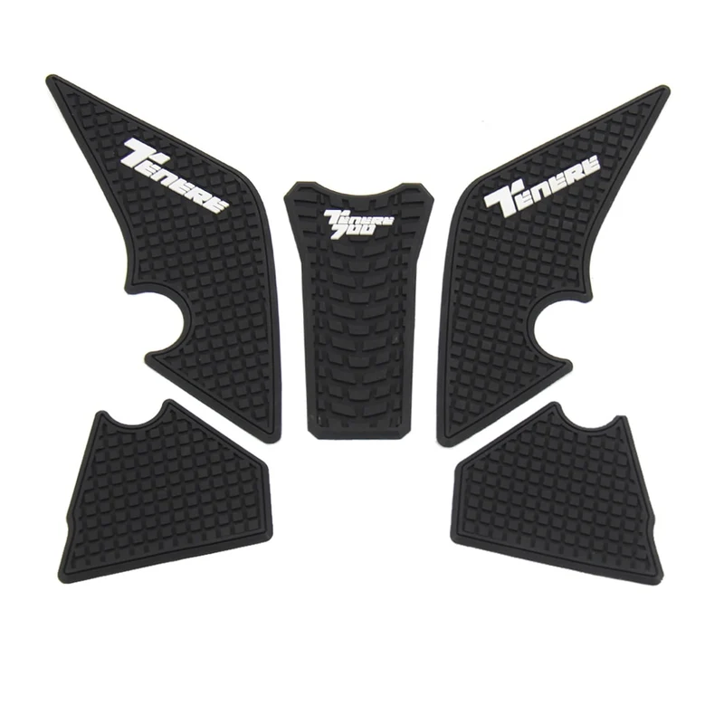 FOR YAMAHA Tenere 700 T700 XTZ 700 2019 2020 Motorcycle Non-Slip Rubber Side Tank Pad Oil Gas Fuel Protector Cover Sticker Decal