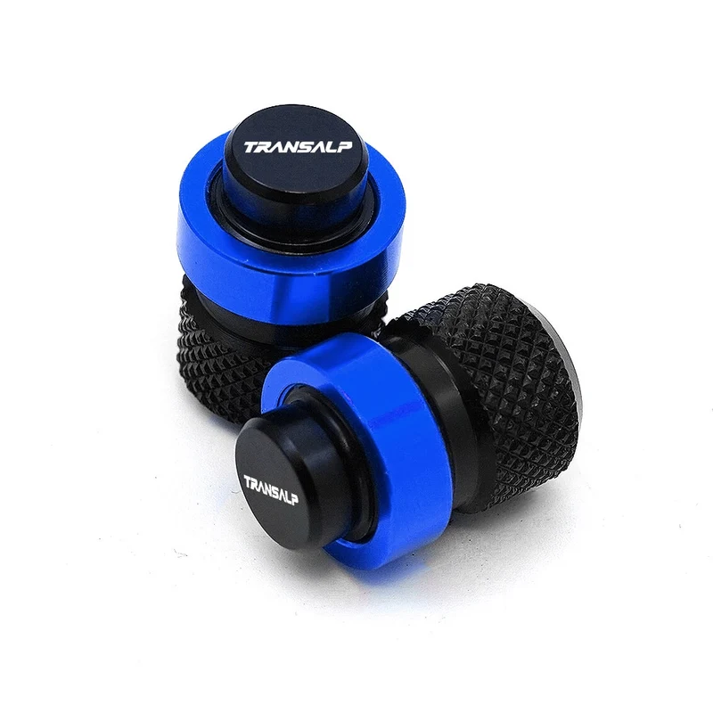 Motorcycle Accessorie Wheel Tire Valve Stem Caps For HONDA TRANSALP 600 650 700 XLV Transalp CNC Airtight Covers new motorbike